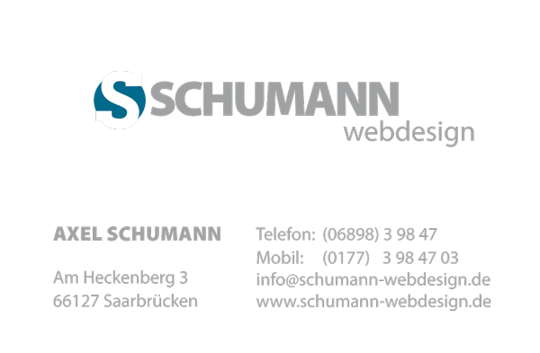 SCHUMANN-webdesign